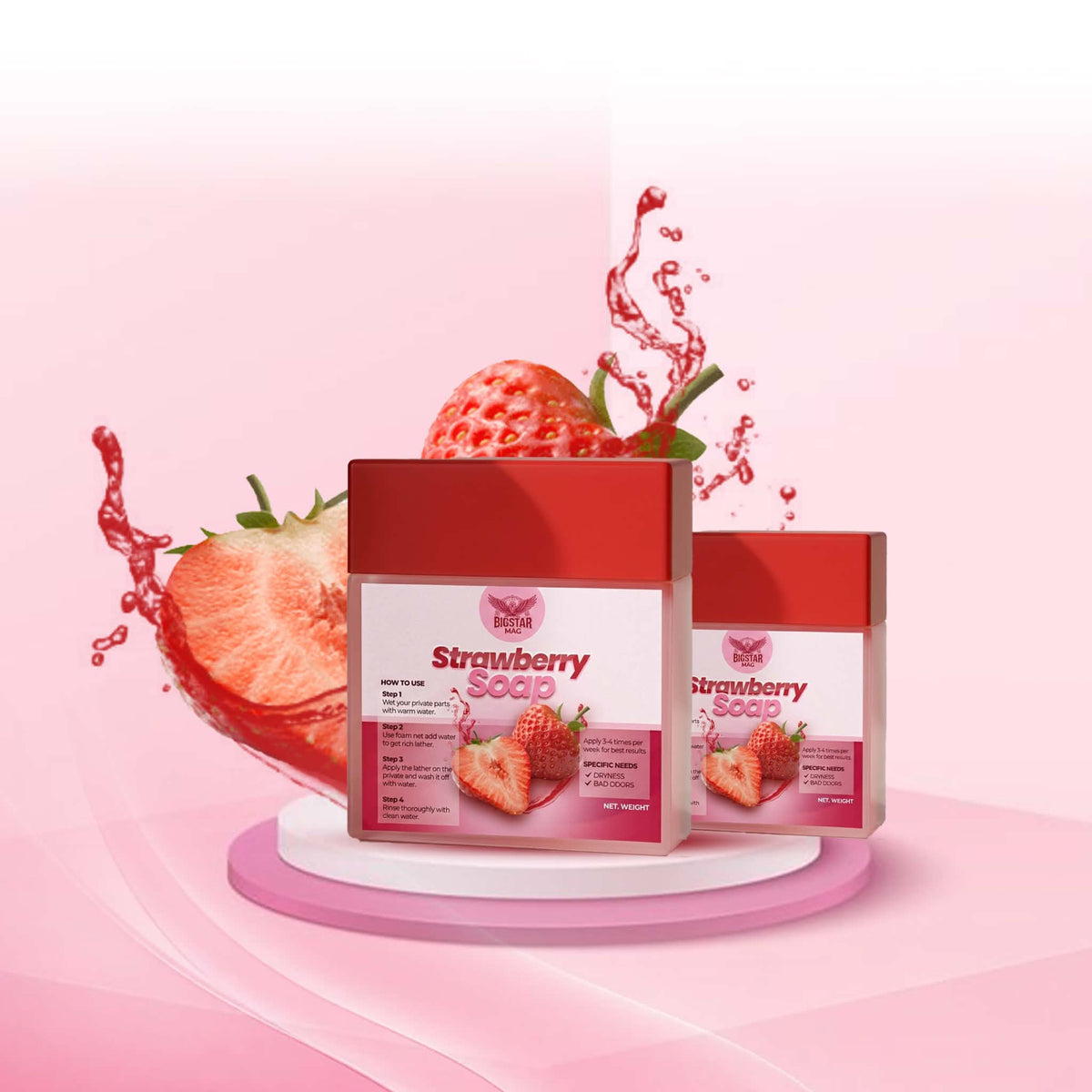 Strawberry Soap
